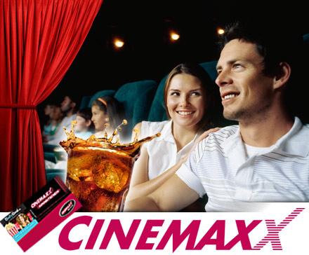 Dailydeal: Cinemaxx Ticket und 0,5 Liter Softdrink für 7,50 EUR statt 14 EUR