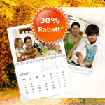 Pixum: 30% Rabatt auf Fotokalender